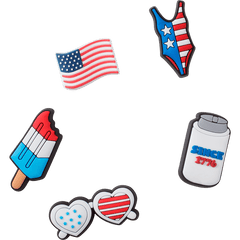 Crocs USA 5 Pack Jibbitz Shoe Charm Women|Men|Jibbitz™ Charms