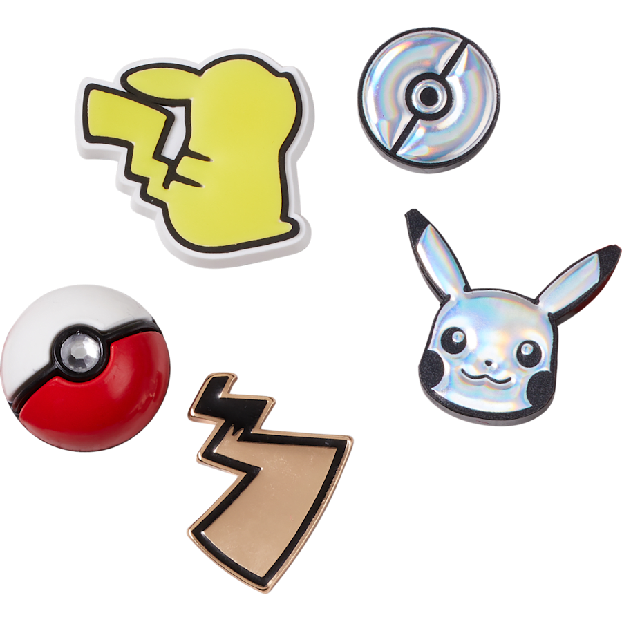 Crocs Elevated Pokemon 5 Pack Jibbitz Shoe Charm Women|Men|Kids|Jibbitz™ Charms