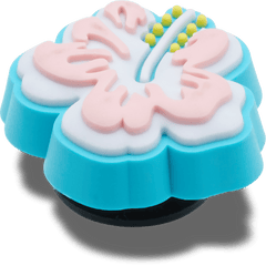 Crocs Blue Hibiscus Jibbitz™ charms Women|Men