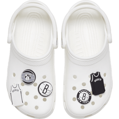 Crocs NBA Brooklyn Nets 5 Pack Jibbitz™ charms Women|Men|Jibbitz™ Charms