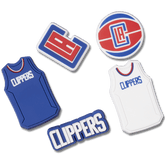 Crocs NBA Los Angeles Clippers 5 Pack Jibbitz™ charms Women|Men|Jibbitz™ Charms