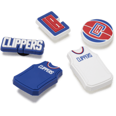 Crocs NBA Los Angeles Clippers 5 Pack Jibbitz™ charms Women|Men|Jibbitz™ Charms