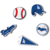 Crocs MLB Los Angeles Dodgers 5pck Jibbitz™ charms Women|Men|Kids|Jibbitz™ Charms