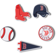 Crocs MLB Boston Red Sox 5pck Jibbitz™ charms Women|Men|Kids|Jibbitz™ Charms