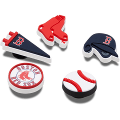 Crocs MLB Boston Red Sox 5pck Jibbitz™ charms Women|Men|Kids|Jibbitz™ Charms