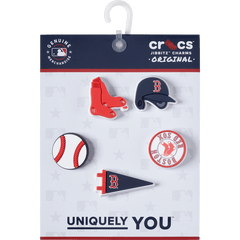Crocs MLB Boston Red Sox 5pck Jibbitz™ charms Women|Men|Kids|Jibbitz™ Charms