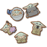 Crocs Grogu 5 Pack Jibbitz™ charms Women|Men|Kids|Jibbitz™ Charms