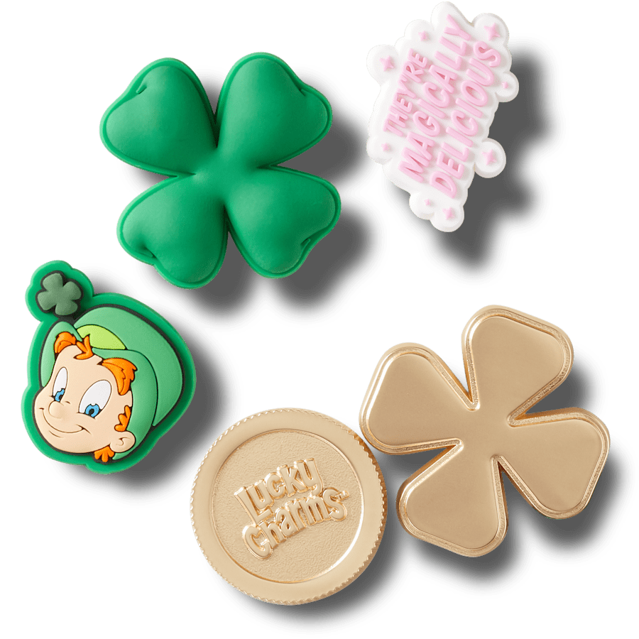 Crocs Lucky Charms 5 Pack Jibbitz™ charms Women|Men|Kids|Jibbitz™ Charms