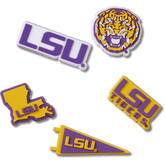 Crocs LSU 5 Pack Jibbitz™ charms Women|Men|Jibbitz™ Charms