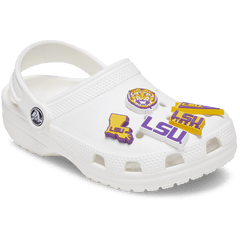 Crocs LSU 5 Pack Jibbitz™ charms Women|Men|Jibbitz™ Charms