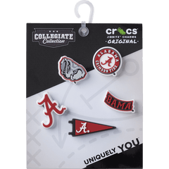 Crocs University of Alabama 5 Pack Jibbitz™ charms Women|Men|Jibbitz™ Charms