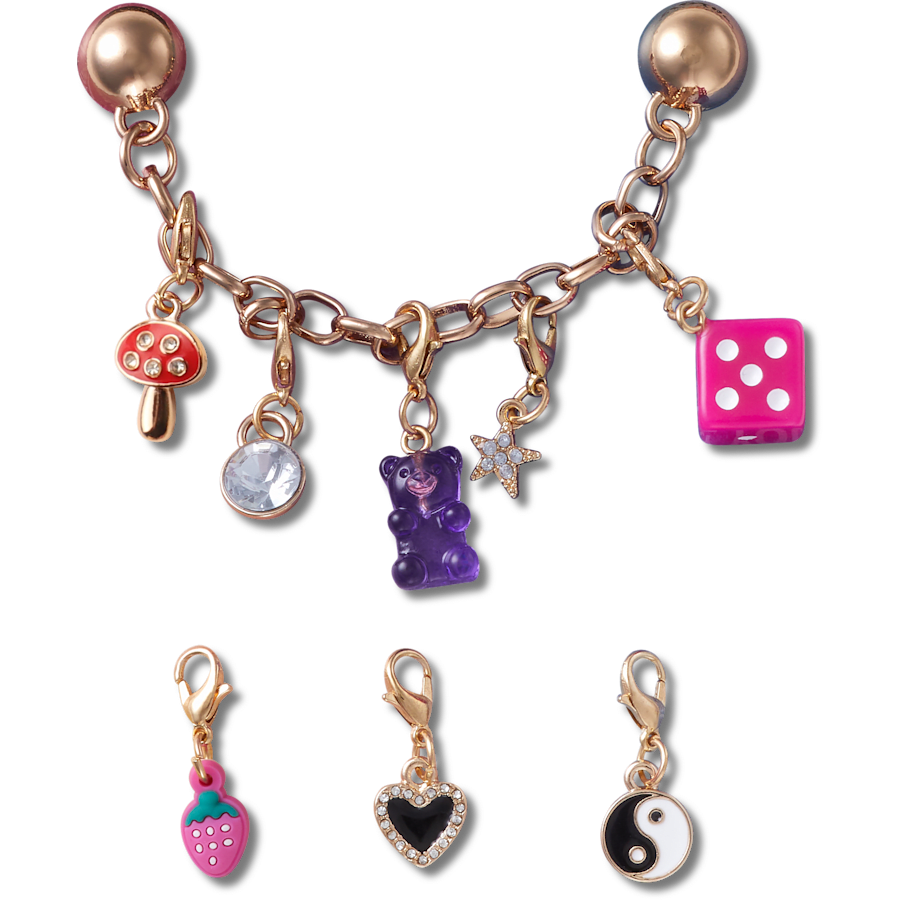 Crocs Custom Charm Chain 5 Pack Jibbitz™ charms Women|Men|Kids|Jibbitz™ Charms
