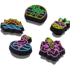 Crocs Lights Up Neon 5 Pack Jibbitz™ charms Women|Men|Jibbitz™ Charms