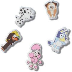 Crocs Bluey 5Pack Jibbitz™ charms Women|Men|Kids|Jibbitz™ Charms