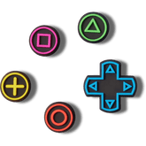 Crocs Game Controller 5 Pack Jibbitz™ charms Women|Men|Jibbitz™ Charms