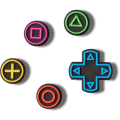 Crocs Game Controller 5 Pack Jibbitz™ charms Women|Men|Jibbitz™ Charms