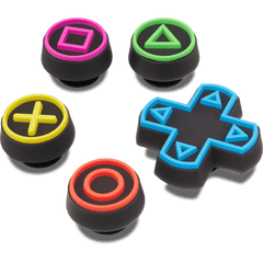 Crocs Game Controller 5 Pack Jibbitz™ charms Women|Men|Jibbitz™ Charms