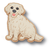 Crocs b'Golden Retriever Puppy Jibbitz Shoe Charm' Women|Men|Jibbitz™ Charms