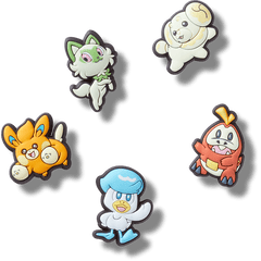Crocs Pokemon Paldea 5 Pack Jibbitz™ charms Women|Men|Kids|Jibbitz™ Charms
