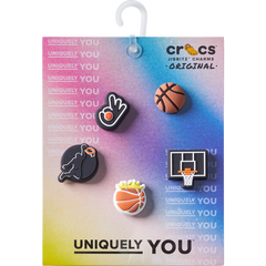 Crocs Basketball Team 5 Pack Jibbitz™ charms Women|Men|Jibbitz™ Charms