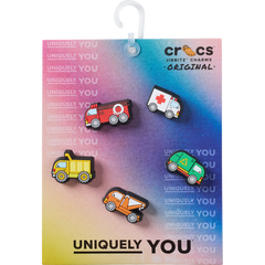 Crocs Tiny Work Trucks 5 Pack Jibbitz™ charms Women|Men|Jibbitz™ Charms