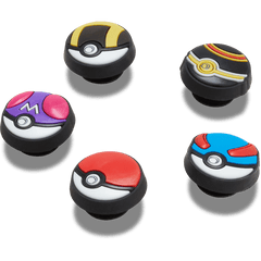 Crocs Poke Ball 5 Pack Jibbitz™ charms Women|Men|Kids|Jibbitz™ Charms