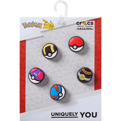 Crocs Poke Ball 5 Pack Jibbitz™ charms Women|Men|Kids|Jibbitz™ Charms