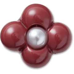 Crocs Expressive Floral Maroon Jibbitz™ charms Women|Men|Jibbitz™ Charms
