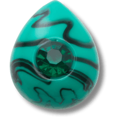 Crocs Emerald May Birthstone Collection Jibbitz™ charms Women|Men|Jibbitz™ Charms