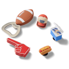 Crocs Tailgate 5 Pack Jibbitz™ charms Women|Men|Jibbitz™ Charms