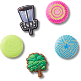 Crocs Disc Golf 5 Pack Jibbitz™ charms Women|Men|Jibbitz™ Charms