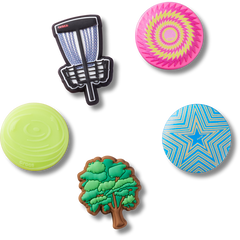 Crocs Disc Golf 5 Pack Jibbitz™ charms Women|Men|Jibbitz™ Charms
