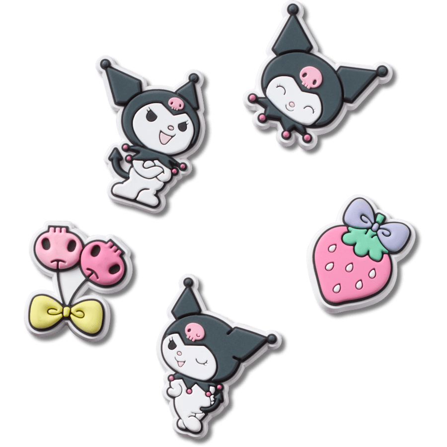 Crocs Sanrio Kuromi 5 Pack Jibbitz™ charms Women|Men|Kids|Jibbitz™ Charms
