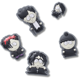 Crocs South Park Goth Kids 5 Pack Jibbitz Shoe Charm Women|Men|Kids|Jibbitz™ Charms
