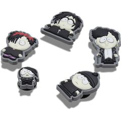 Crocs South Park Goth Kids 5 Pack Jibbitz Shoe Charm Women|Men|Kids|Jibbitz™ Charms