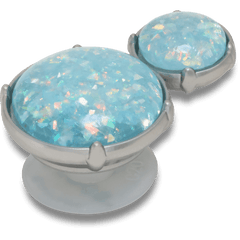 Crocs Opalescent Meta Double Gem Jibbitz™ charms Women|Men|Jibbitz™ Charms
