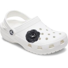 Crocs Black Chiffon Grommet Jibbitz™ charms Women|Men|Jibbitz™ Charms