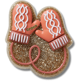 Crocs Glitter Pink Mittens Jibbitz™ charms Women|Men
