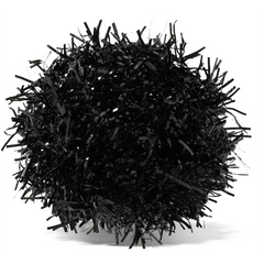 Crocs Black Tinsel Pom Jibbitz™ charms Women|Men