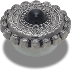 Crocs Silver and Black Emblem Jibbitz™ charms Women|Men|Jibbitz™ Charms