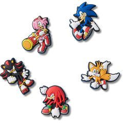 Crocs Sonic the Hedgehog 5Pck Jibbitz™ charms Women|Men|Kids|Jibbitz™ Charms
