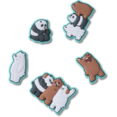 Crocs We Bare Bears 5 Pack Jibbitz™ charms Women|Men|Jibbitz™ Charms