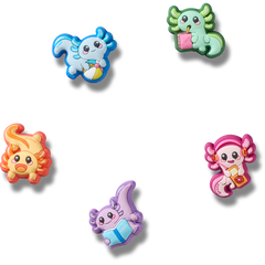 Crocs Tiny Axolotls 5 Pack Jibbitz™ charms Women|Men|Jibbitz™ Charms