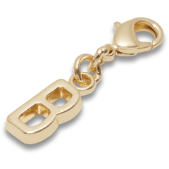 Crocs Gold Letter B Charm Jibbitz™ charms Women|Men|Kids|Jibbitz™ Charms