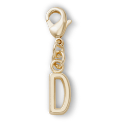 Crocs Gold Letter D Charm Jibbitz™ charms Women|Men|Kids|Jibbitz™ Charms