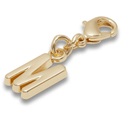 Crocs Gold Letter M Charm Jibbitz™ charms Women|Men|Kids|Jibbitz™ Charms