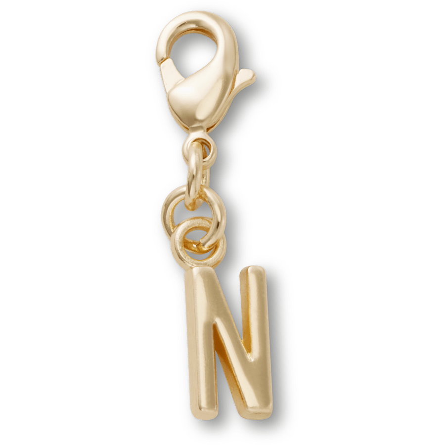 Crocs Gold Letter N Charm Jibbitz™ charms Women|Men|Kids|Jibbitz™ Charms