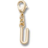 Crocs Gold Letter U Charm Jibbitz™ charms Women|Men|Kids|Jibbitz™ Charms