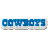 Crocs NFL Dallas Cowboys Logo Jibbitz™ charms Women|Men|Jibbitz™ Charms