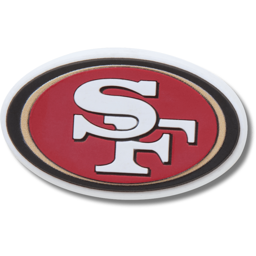 Crocs NFL San Francisco 49ers Logo Jibbitz™ charms Women|Men|Jibbitz™ Charms